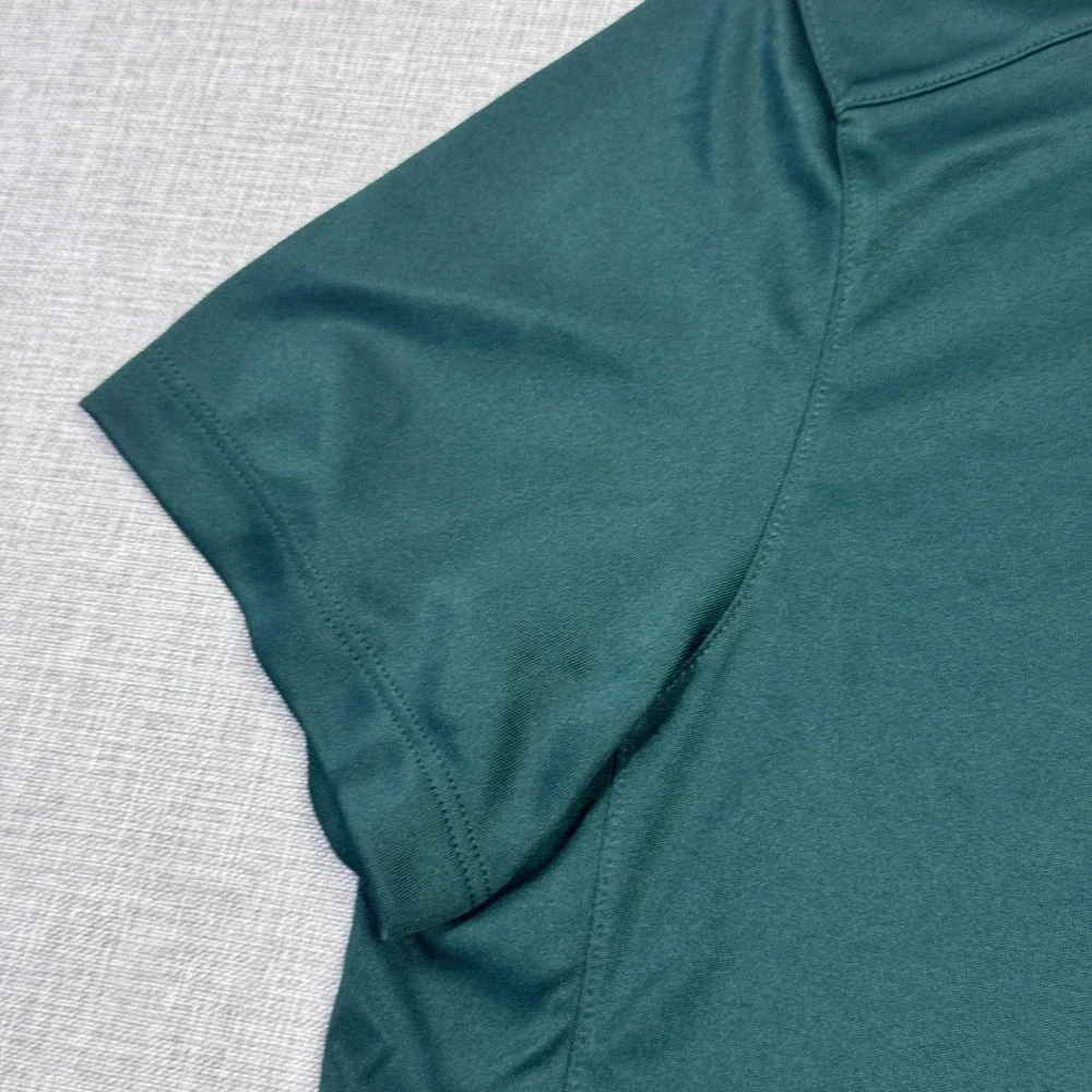Puma Golf Polo Shirt Burnt Store Marina‎ Womens Medium Green Short Sleeve